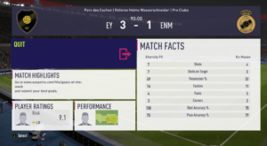 1 match
