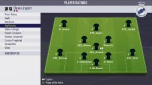 Eleven eSports away assists